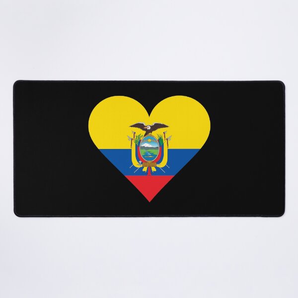 Item preview, Ecuador Heart Flag Graphic | I Love Ecuador Patriotic Symbol designed and sold by NTGUILTY.