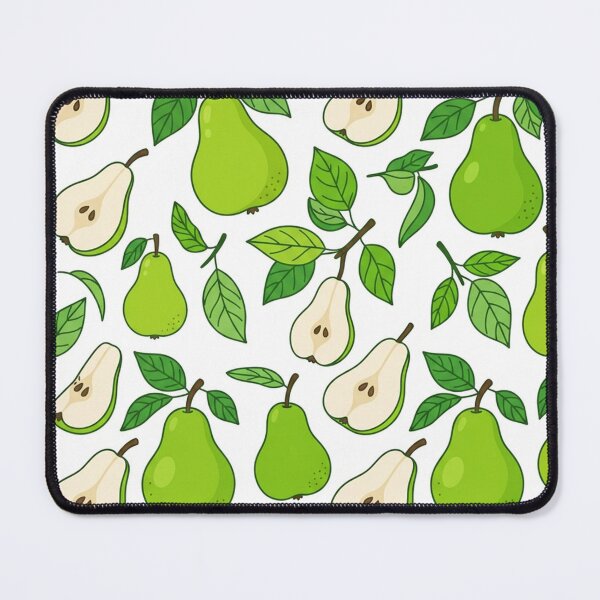Item preview, Fresh Green Pear Fruit Pattern designed and sold by Owcomm.