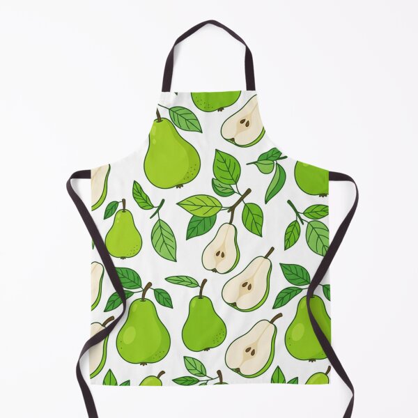 Item preview, Fresh Green Pear Fruit Pattern designed and sold by Owcomm.