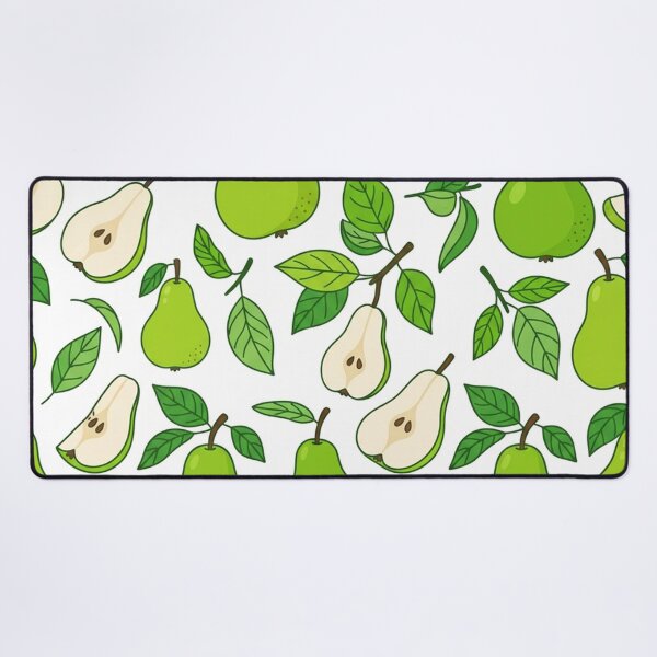Item preview, Fresh Green Pear Fruit Pattern designed and sold by Owcomm.