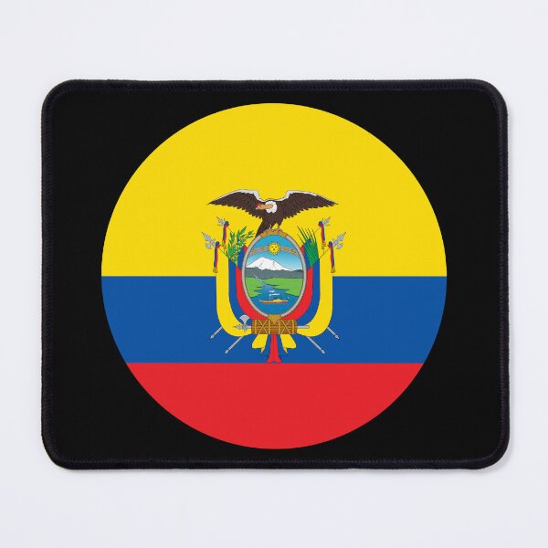 Item preview, Round Ecuador Flag Icon | Circular Ecuadorian Flag Button Element designed and sold by NTGUILTY.
