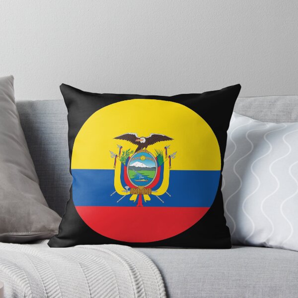 Item preview, Round Ecuador Flag Icon | Circular Ecuadorian Flag Button Element designed and sold by NTGUILTY.