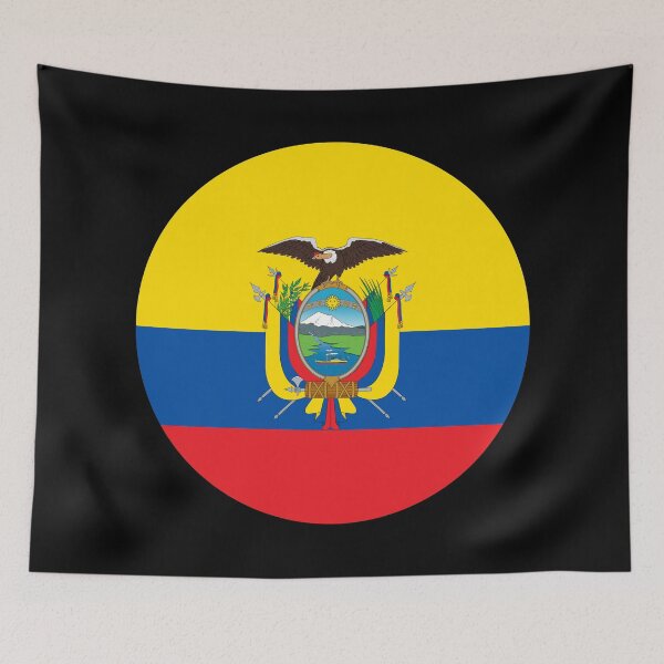 Item preview, Round Ecuador Flag Icon | Circular Ecuadorian Flag Button Element designed and sold by NTGUILTY.