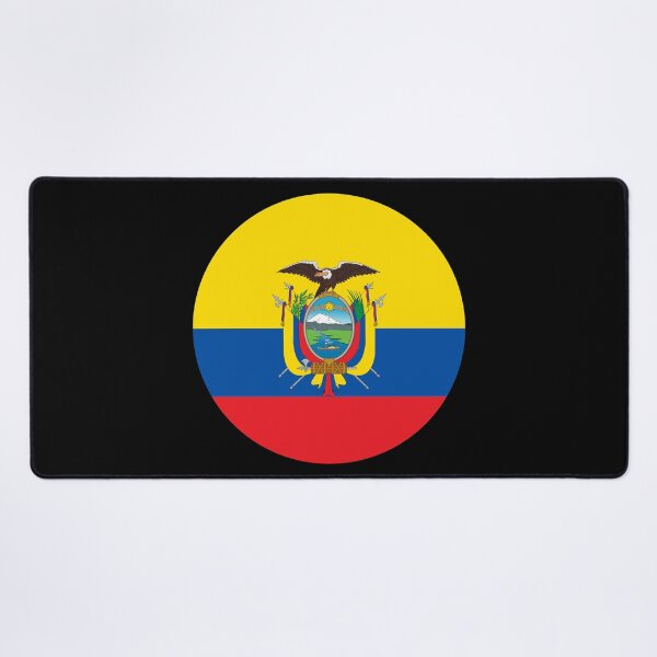 Item preview, Round Ecuador Flag Icon | Circular Ecuadorian Flag Button Element designed and sold by NTGUILTY.