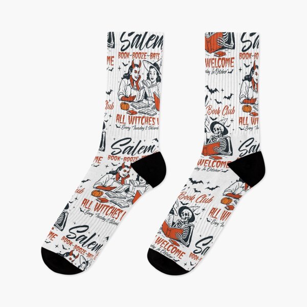 Item preview, Salem Book Club Witches Halloween Reading Tee designed and sold by Krasnovaovaova.