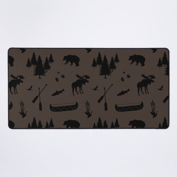 Item preview, Cabincore Lakeside Icons in Brown Bear + Black Bear designed and sold by YesterdayColl.