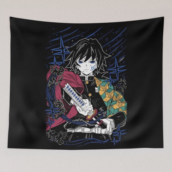 Item preview, Giyu Tomioka – Water Hashira designed and sold by ZORO MAZE.