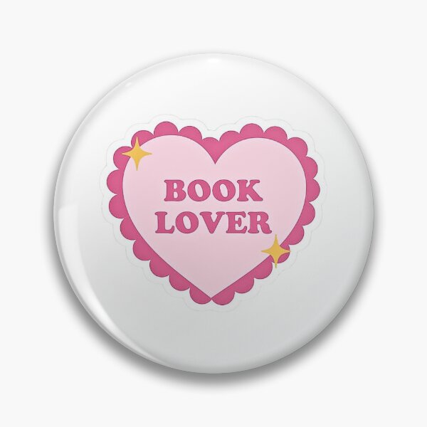 Item preview, Book Lover Fancy Heart designed and sold by The Lavender Archive.