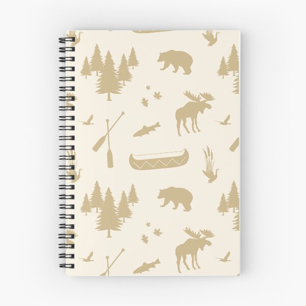 Item preview, Cabincore Lakeside Icons in Cream + Buckskin designed and sold by YesterdayColl.