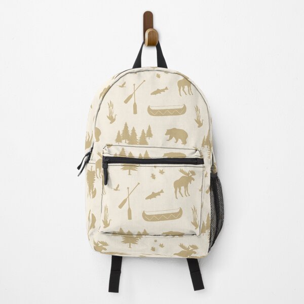 Item preview, Cabincore Lakeside Icons in Cream + Buckskin designed and sold by YesterdayColl.