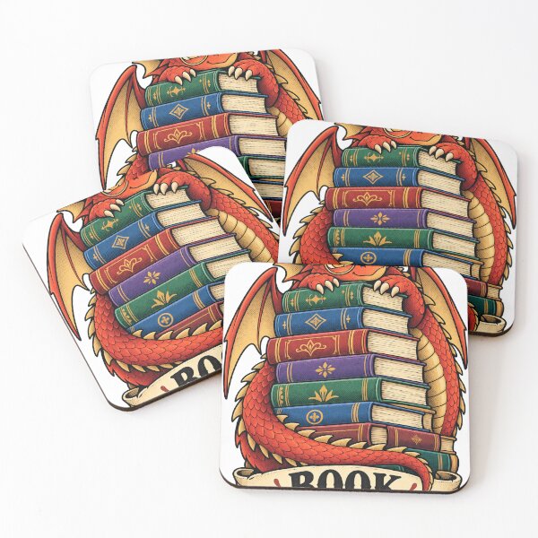 Item preview, Book Hoarder Dragon designed and sold by NorthbornSupply.