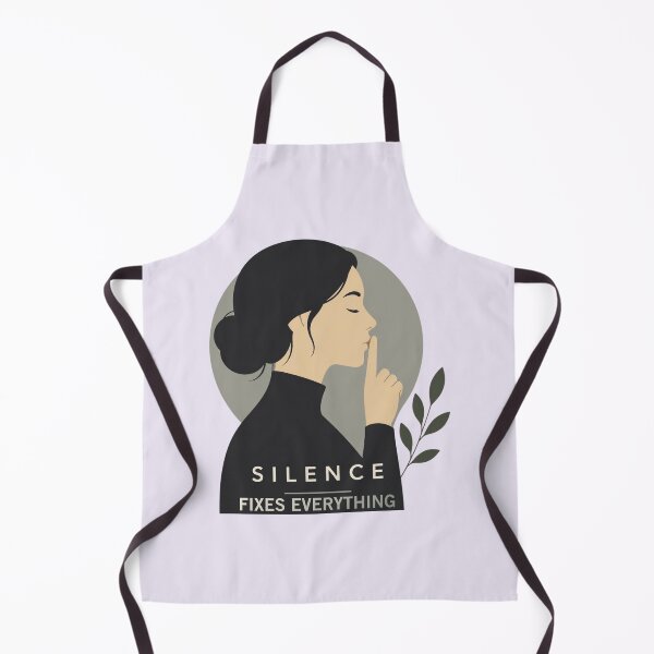 Item preview, Silence Fixes Everything designed and sold by fadilow.
