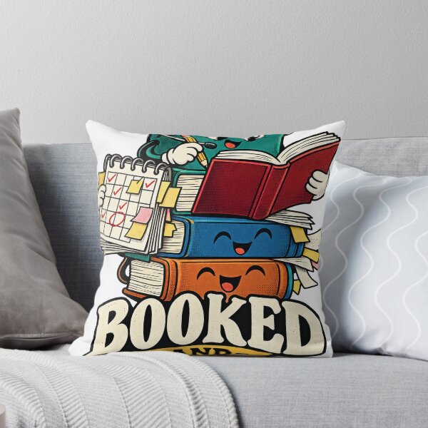 Item preview, Booked and Busy designed and sold by NorthbornSupply.