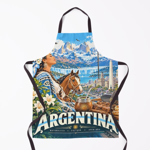 Item preview, Vintage Argentina Travel Poster | Buenos Aires designed and sold by EdwinkOne.