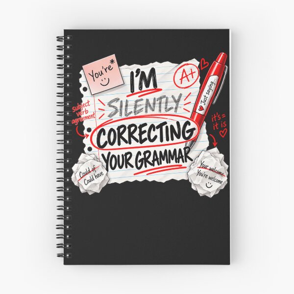 Item preview, I'm Silently Correcting Your Grammar – Funny English Teacher Grammar Shirt designed and sold by yochatees.