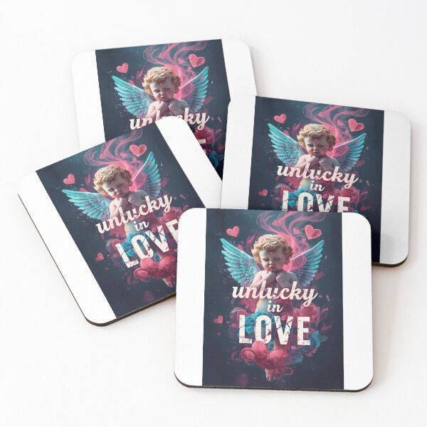 Artikelvorschau, Pech in der Liebe, gebrochener Amor, sarkastische Anti-Valentinstagsgrafik entworfen und verkauft von FitEnvy.