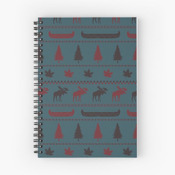 Item preview, Cabincore Moose Stripes in Pine + Brick + Bear Brown designed and sold by YesterdayColl.