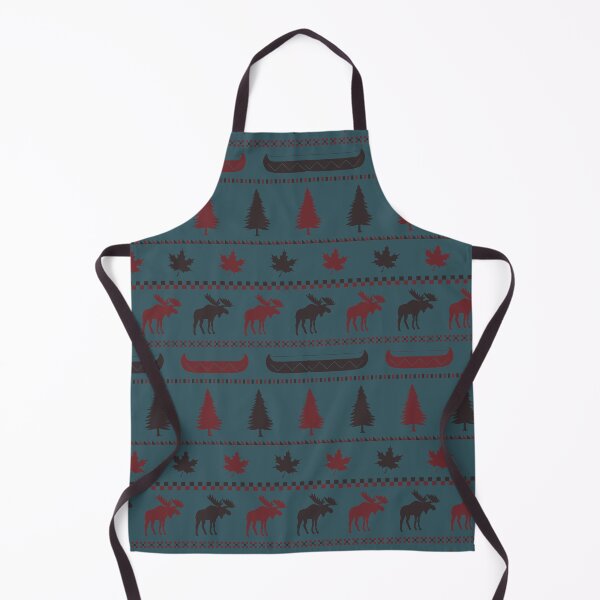 Item preview, Cabincore Moose Stripes in Pine + Brick + Bear Brown designed and sold by YesterdayColl.