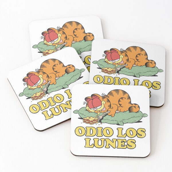Item preview, Lazy cat eating pasta on a Monday designed and sold by PixelDegenerado.