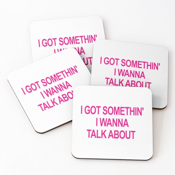 Item preview, I Got Somethin' I Wanna Talk About designed and sold by SNArtAnimShop.