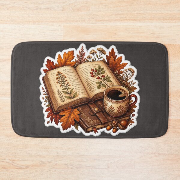 Item preview, Autumn Vintage Books and Coffee Cozy Vibes designed and sold by MargaretPolanco.