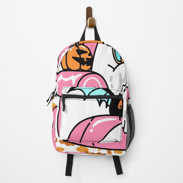 Item preview, Cozy Halloween Ghost Reading Book on Pink Couch designed and sold by Neworld24.