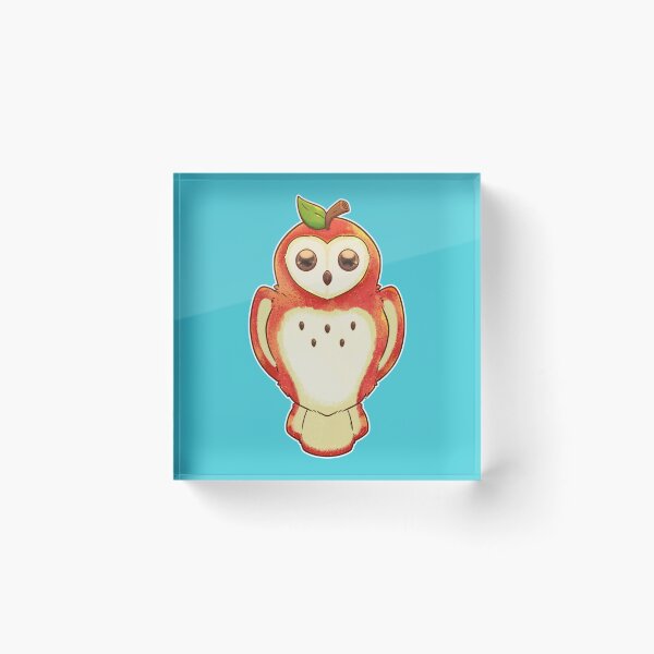 Item preview, Apple Owl designed and sold by Vampirebunnystu.