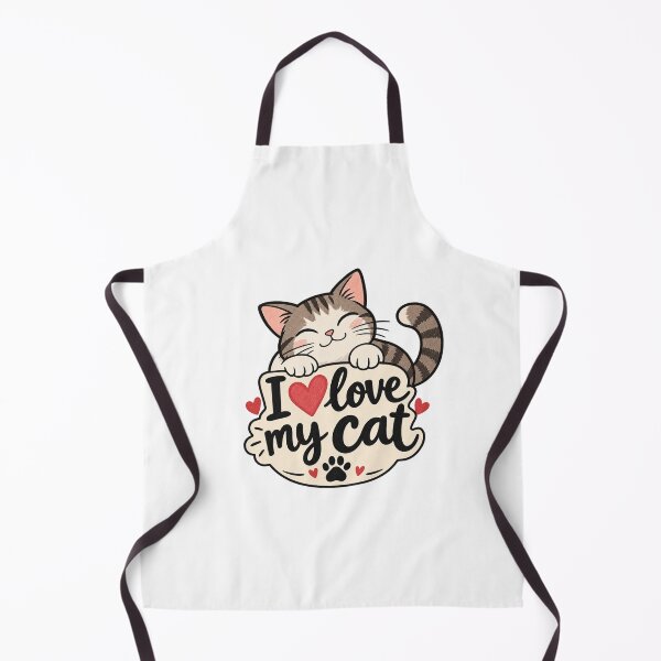 Item preview, I Love My Cat Cute Cat Lover designed and sold by SimsimahLaughs.