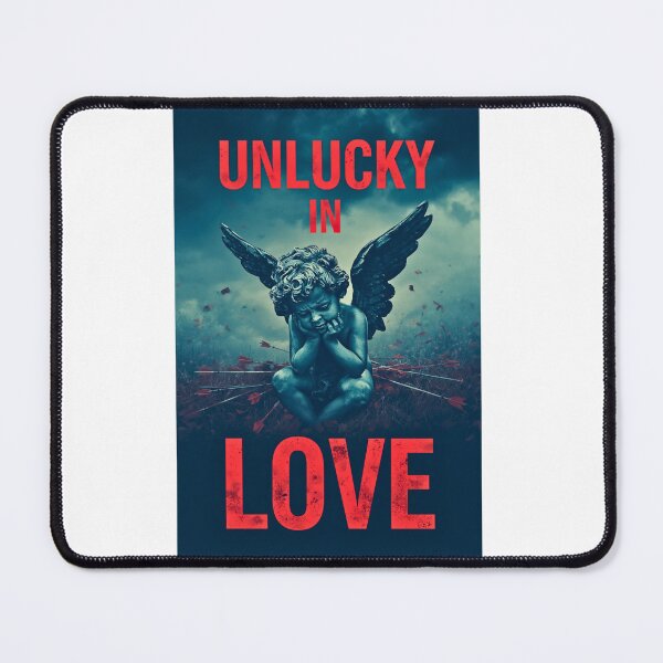 Item preview, Unlucky in Love Broken Cupid Sarcastic Anti Valentines Day designed and sold by FitEnvy.