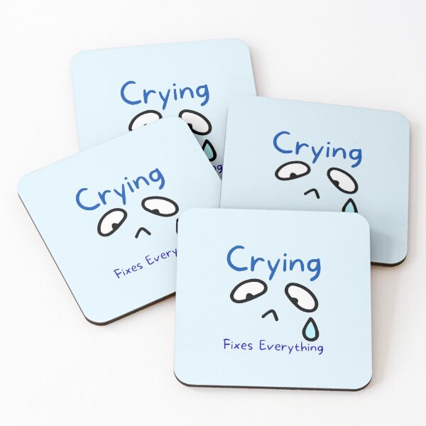 Item preview, Crying Fixes Everything designed and sold by fadilow.