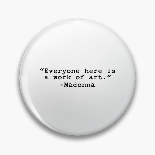 Item preview, Danceteria Quote - Madonna designed and sold by SNArtAnimShop.
