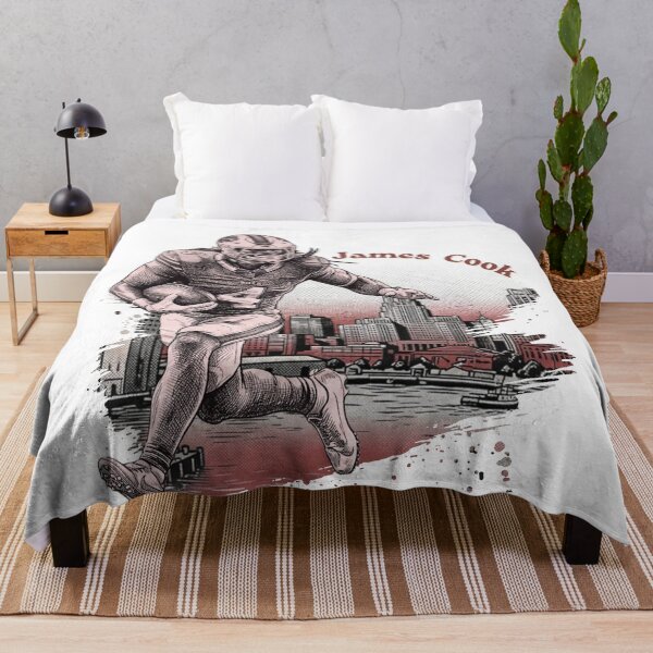 Item preview, James Cook Buffalo Football Vintage Skyline Graphic designed and sold by Thogan0416.