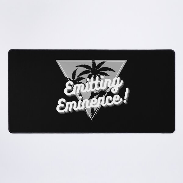 Item preview, Monochrome Synthwave Palm Trees Emitting Eminence designed and sold by EmitEminence.