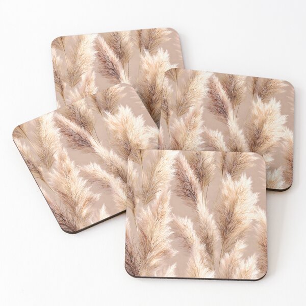 Item preview, Boho Style Pampas Grass Soft Beige Fluffy Floral designed and sold by DEC02.