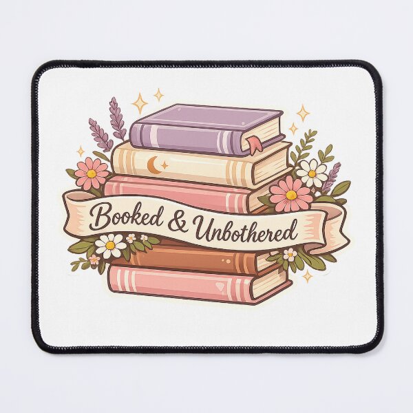 Item preview, Booked & Unbothered designed and sold by VesperWild.