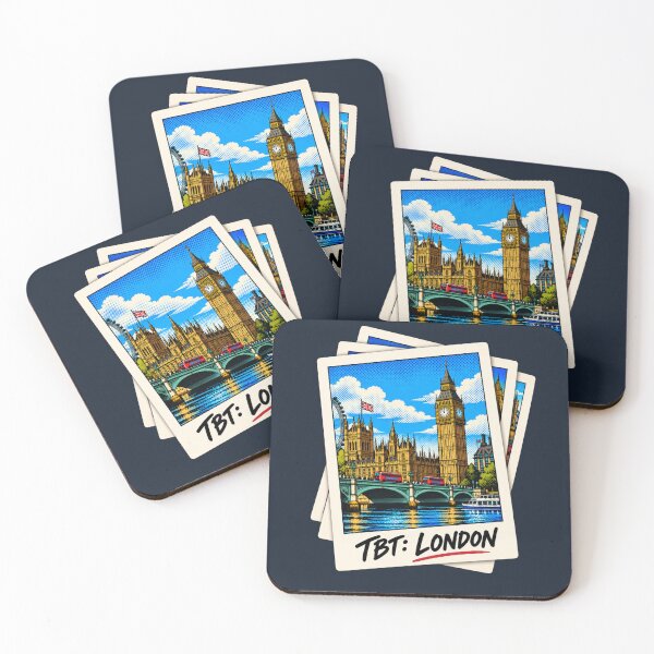 Item preview, TBT: London – Big Ben Vintage Polaroid Pop Art designed and sold by ByJeffro.
