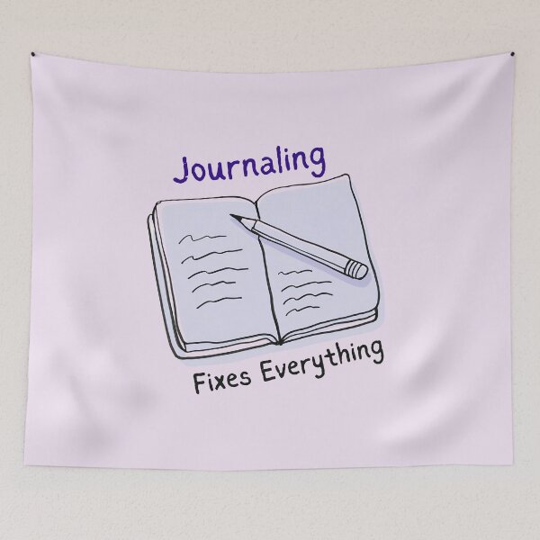 Item preview, Journaling Fixes Everything designed and sold by fadilow.