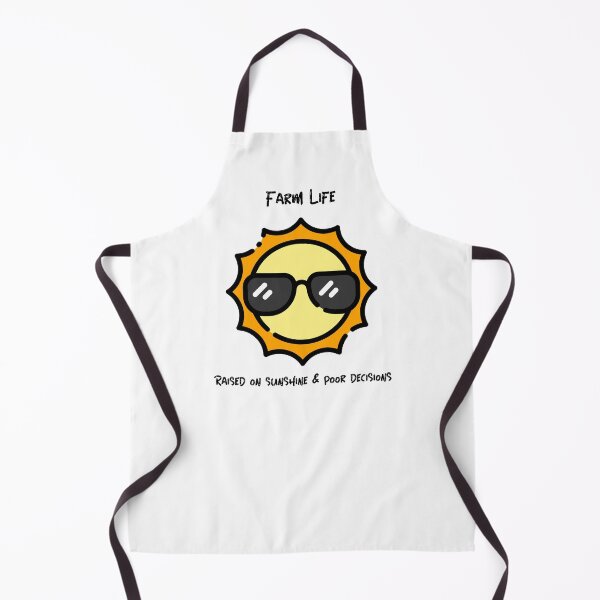Item preview, Farm Life: Raised on Sunshine and Poor Decisions T-shirt designed and sold by OhThatTee.
