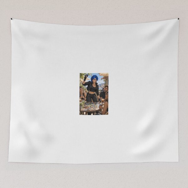 Item preview, Cipher Thorne looking annoyed at cafe table designed and sold by CathryneDelamort.