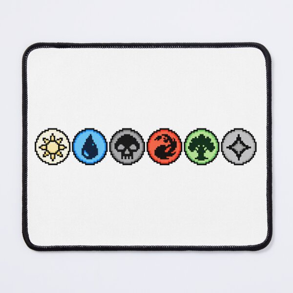 Item preview, 8bit MTG Mana Symbols designed and sold by Mindsculptyou.