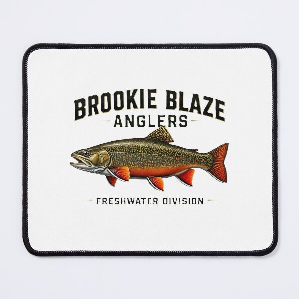 Item preview, Vintage Brookie Blaze Anglers Trout Graphic designed and sold by NobleCast .