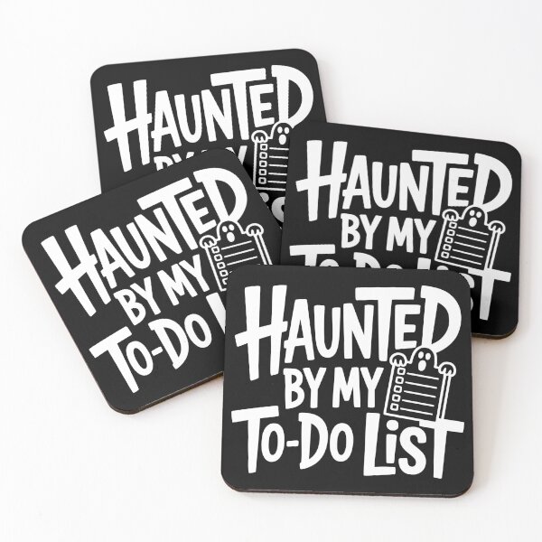 Item preview, Haunted by My To-Do List designed and sold by theartfulaspie.