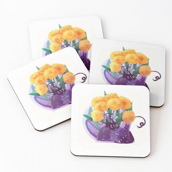 Item preview, Yellow Floral Shadow Creatures designed and sold by Mystic-Misfitse.
