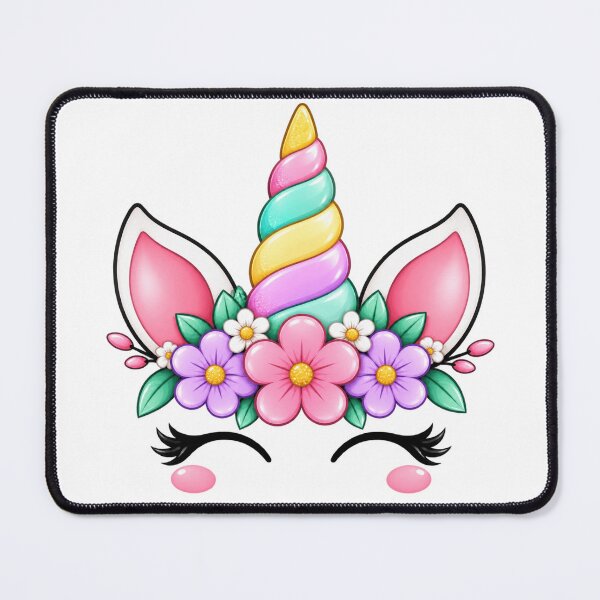 Item preview, Unicorn Birthday Shirt, Magical Pastel Rainbow Unicorn Floral Crown Tee, Cute Kawaii Unicorn T-Shirt, Custom Birthday Party Shirt, Unisex Unicorn Gift designed and sold by medarabon04.