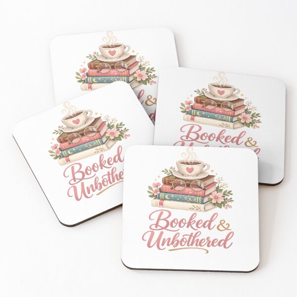 Item preview, Booked & Unbothered designed and sold by VesperWild.