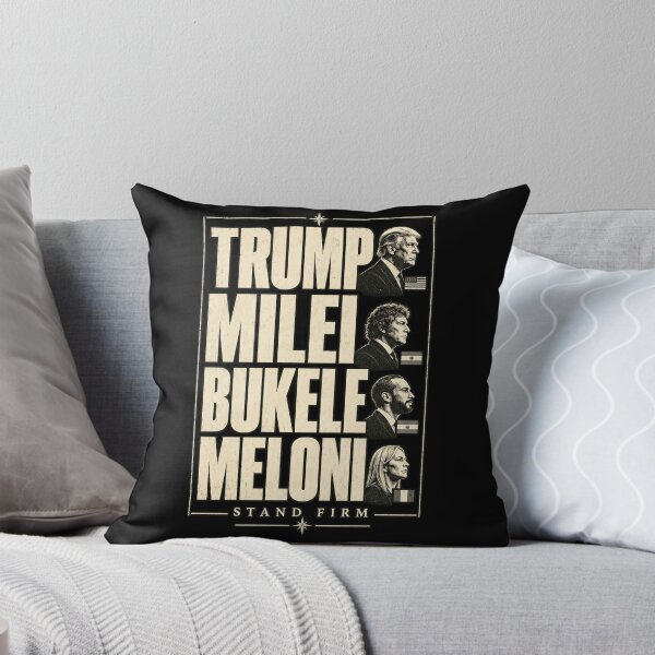 Item preview, Stand Firm - Trump, Milei, Bukele, Meloni designed and sold by MadcapPrints.