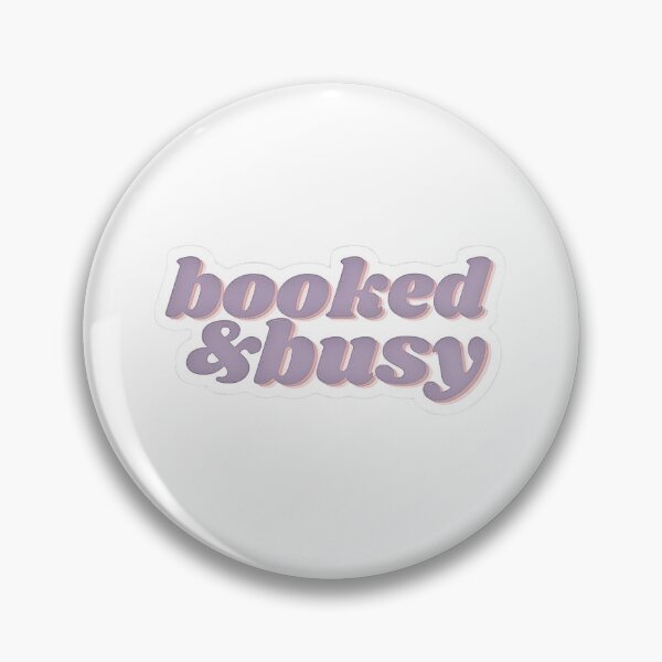 Item preview, Booked & Busy designed and sold by The Lavender Archive.