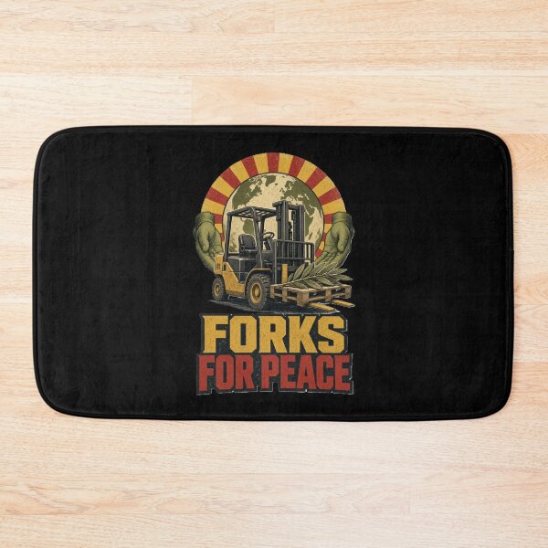 Item preview, Forks for Peace Forklift Operator designed and sold by RetroNibylander.