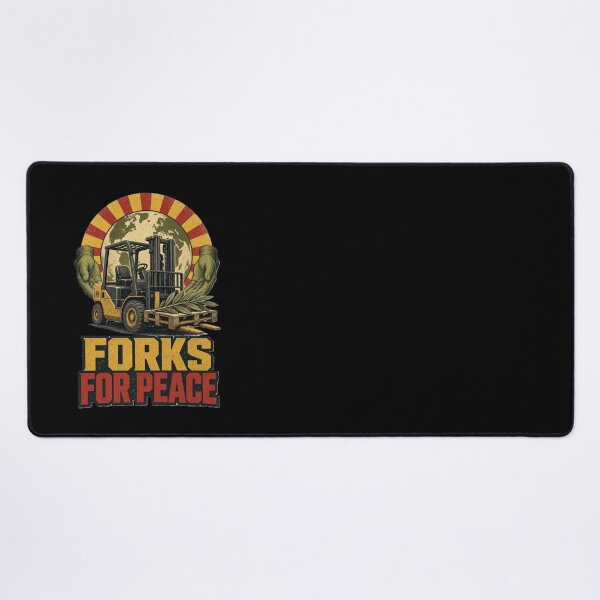 Item preview, Forks for Peace Forklift Operator designed and sold by RetroNibylander.