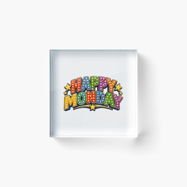 Item preview, Happy Monday (Colorful Version) designed and sold by TheFatherOfArt.